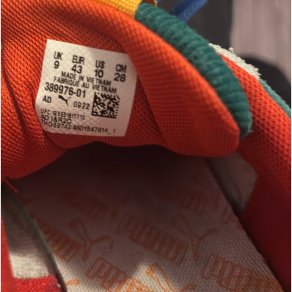 Puma Future Rider NH Blue Marshmallow Platinum Men's shoes Size 10 quality A1 - Picture 7 of 7